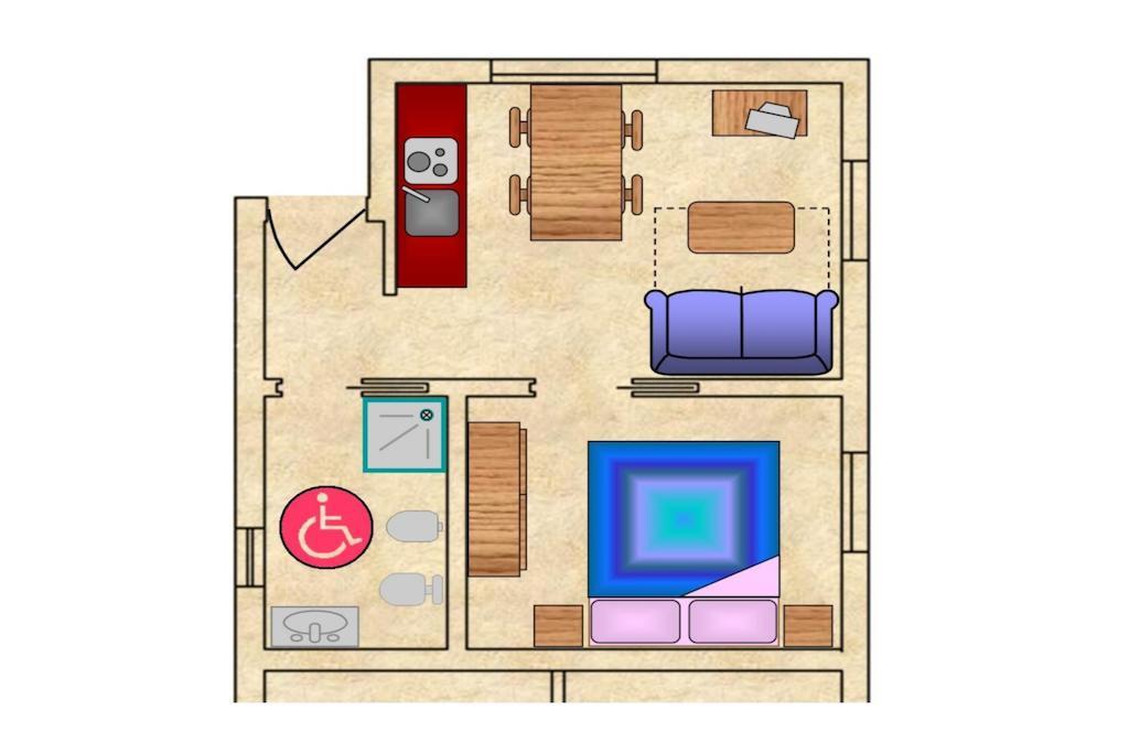 Chalet Presanella 테무 객실 사진